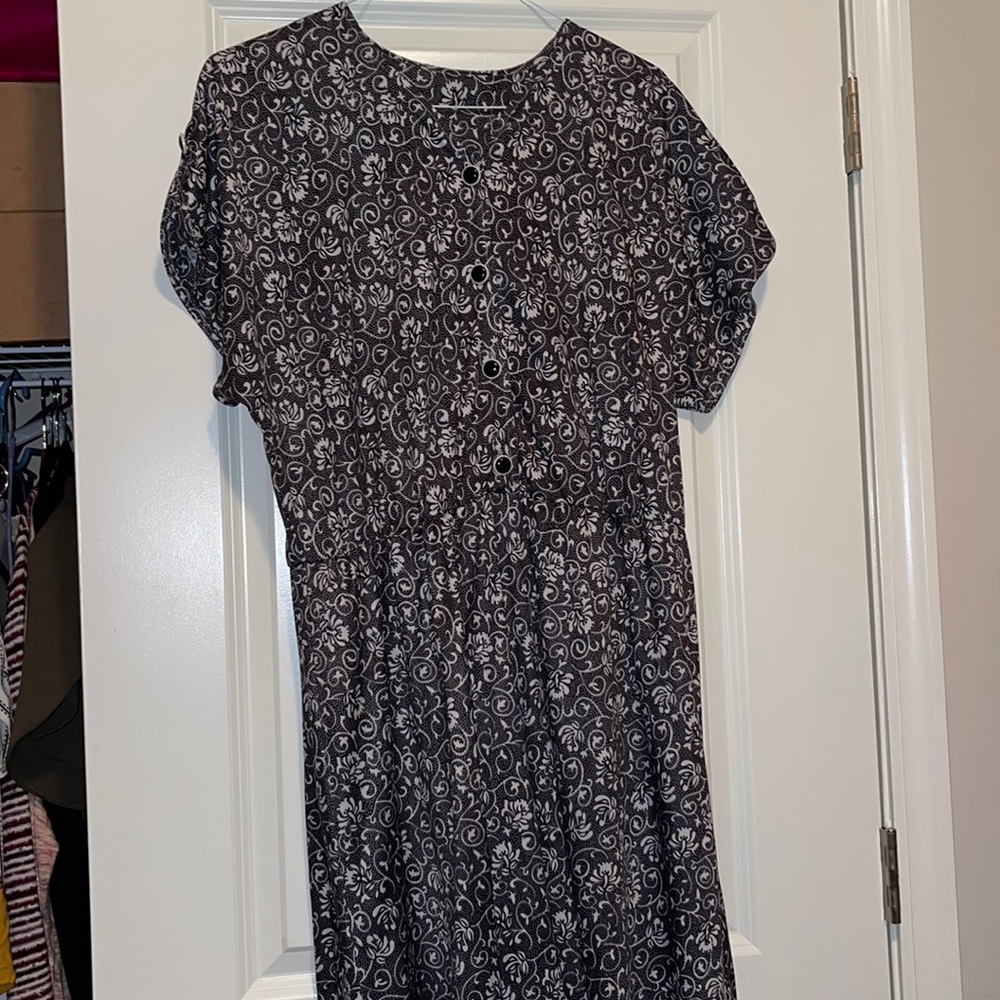 Black and White Dress